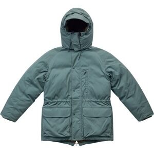 Eddie Bauer Vintage 80s Ridge Line Down Parka Men‎ Size S Snorkel Hood Jacket XL
